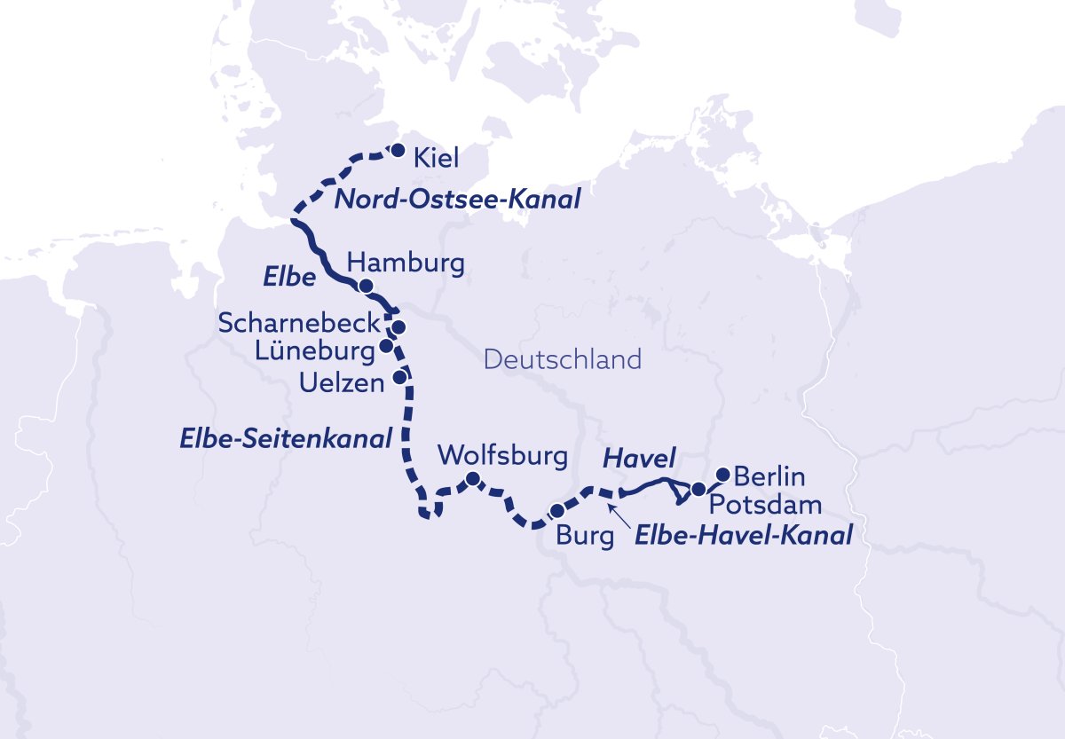 Elbe Zufluss In Hamburg 5 Buchstaben Kreuzworträtsel Flusskreuzfahrten Elbe, Havel und Weser | nicko cruises
